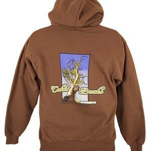 Vintage Cedar Breaks Sweatshirt Hoodie Mens Size Small Brown National Monument